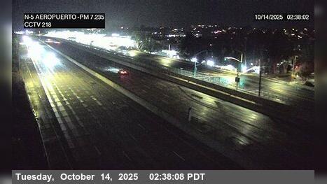 Traffic Cam San Juan Capistrano › North: I-5 : Avenida Aeropuerto