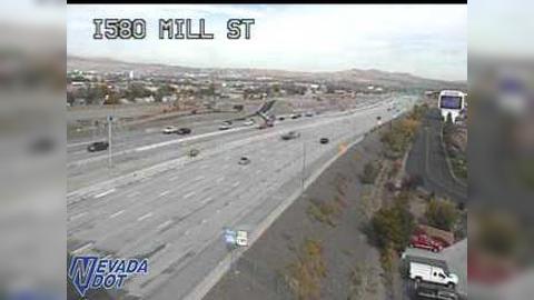 Traffic Cam Reno: I-580 at Mill St