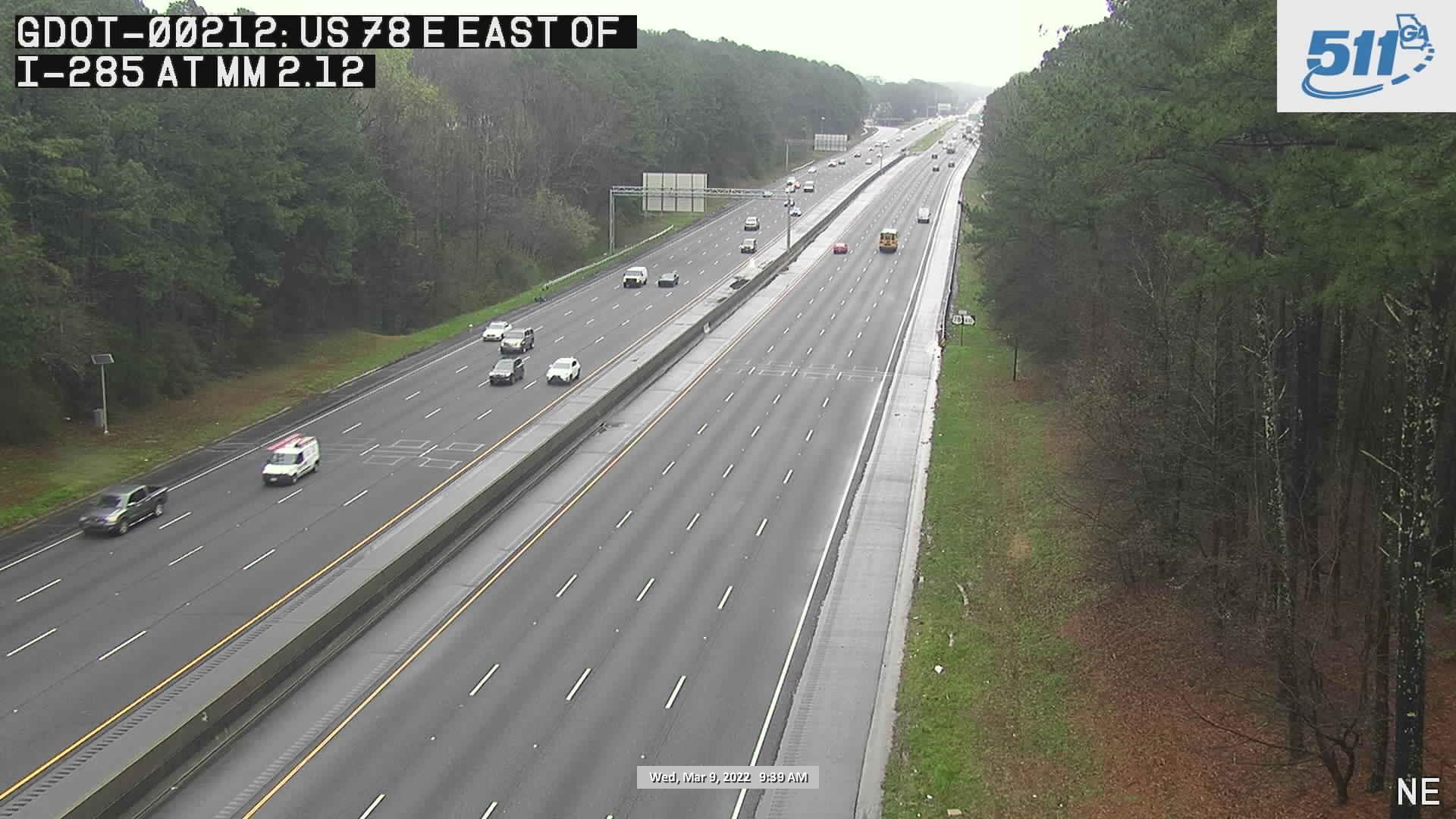 Traffic Cam Clarkston: GDOT-CAM-