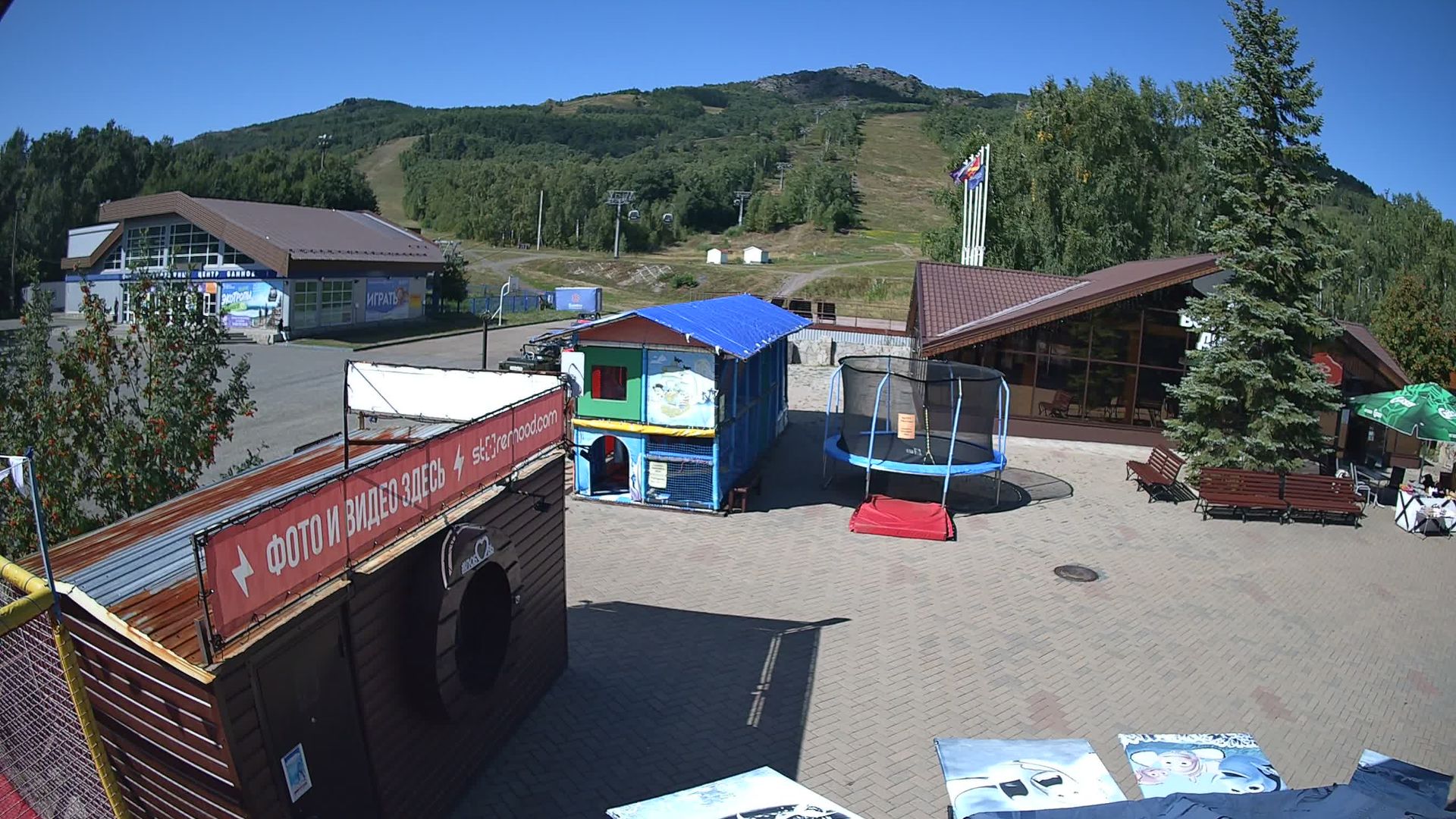 Traffic Cam Ташбулатовский сельсовет: Mountain skiing Resort Bannoe, Magnitogorsk