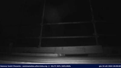 immagine della webcam nei dintorni di Casella: webcam Sestri Ponente