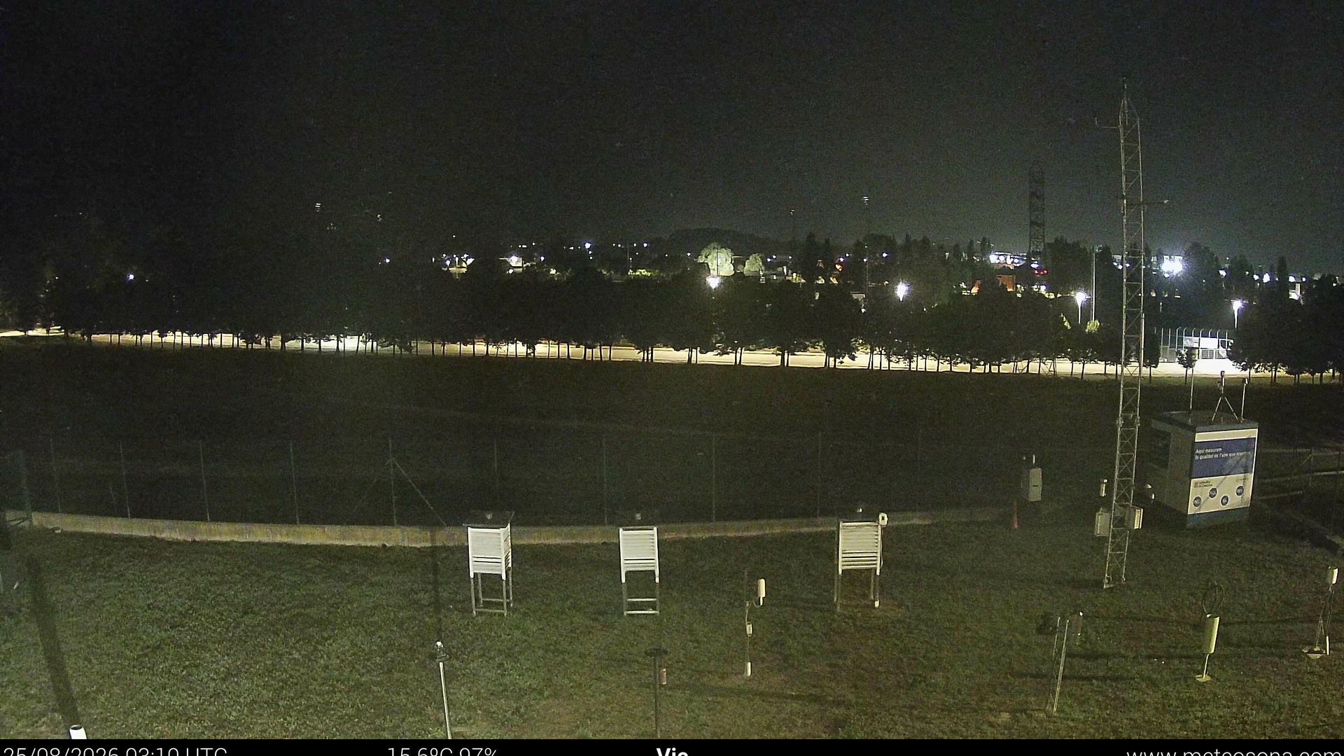 Traffic Cam Vic › North-West: Zona Esportiva (PAVELLÓ DE L'AUSENETA)