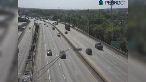 Traffic Cam South Philadelphia: I-95 @ EXIT 17 (PA 611 NORTH BRD ST/PATTISON AVE)