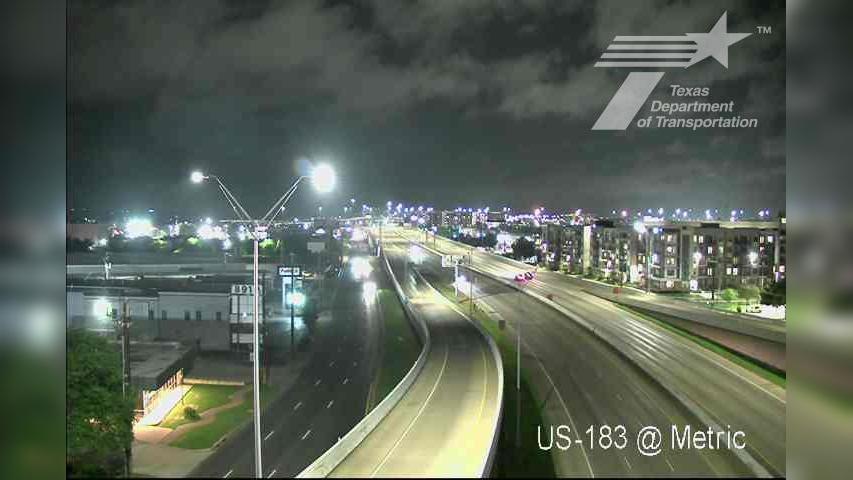 Traffic Cam Wooten › North: US-183 @ Metric Blvd