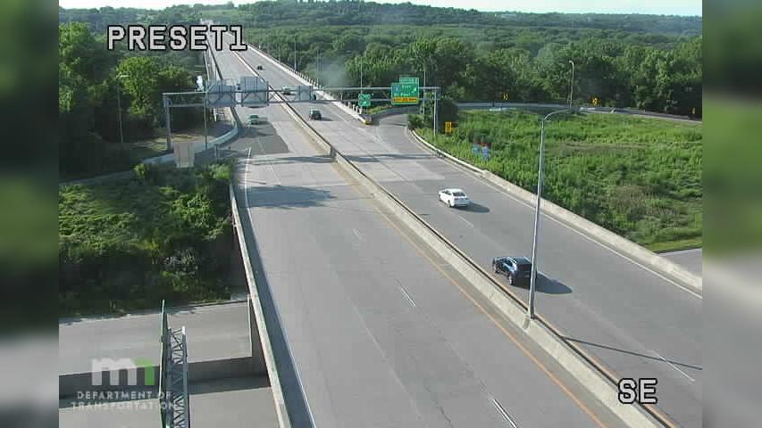 Traffic Cam Mendota: MN 55: T.H.62 WB @ T.H.5