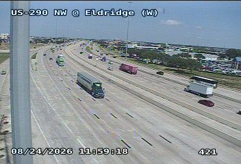 Traffic Cam Satsuma › West: US-290 Northwest @ Eldridge (W)