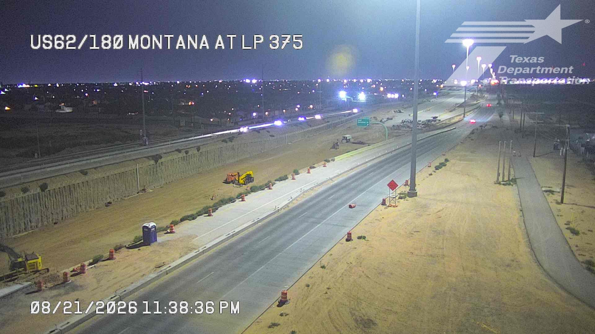 Traffic Cam Turf Estates Number 1 Colonia › West: US-62/180-Montana @ LP 375
