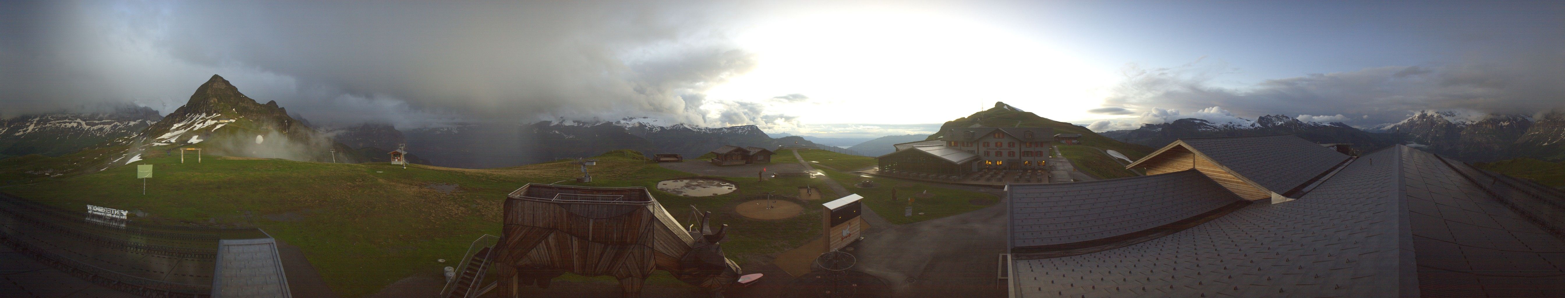 Grindelwald: Männlichen Bergstation Wengen