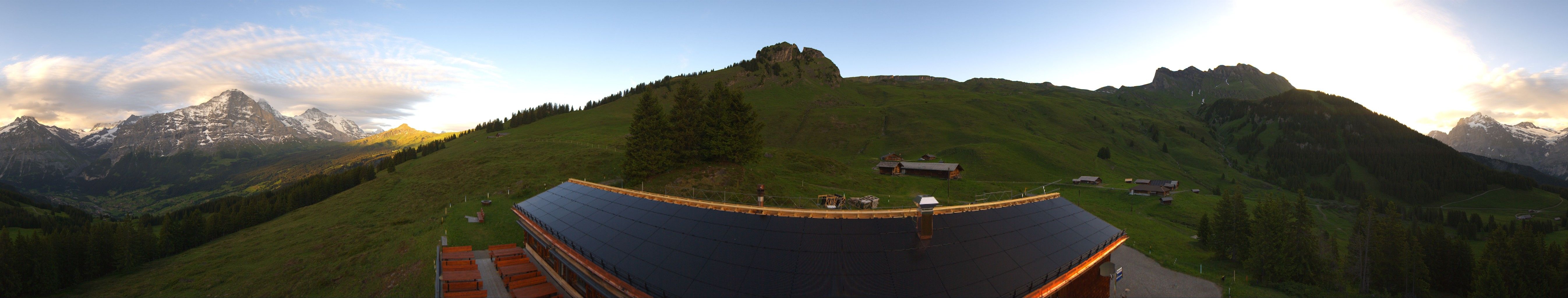 Grindelwald: Tschuggen - Eiger - Wetterhorn - Jungfrau Region - Mönch - Schreckhorn - Gross Fiescherhorn - Silberhorn
