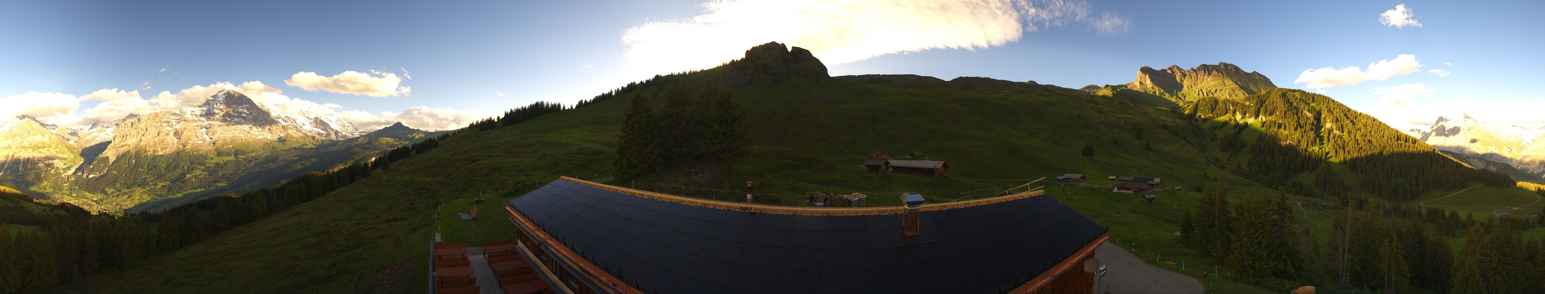 Grindelwald: Tschuggen - Eiger - Wetterhorn - Jungfrau Region - Mönch - Schreckhorn - Gross Fiescherhorn - Silberhorn