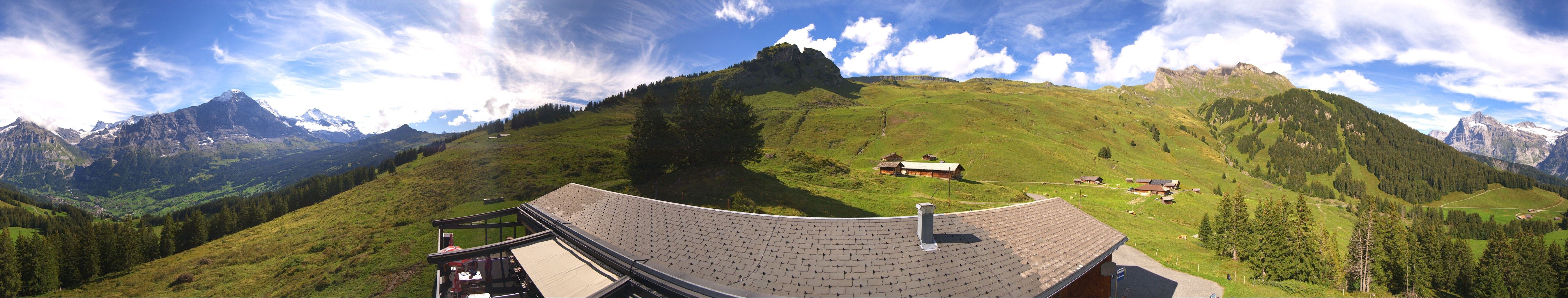 Grindelwald: Tschuggen - Eiger - Wetterhorn - Jungfrau Region - Mönch - Schreckhorn - Gross Fiescherhorn - Silberhorn