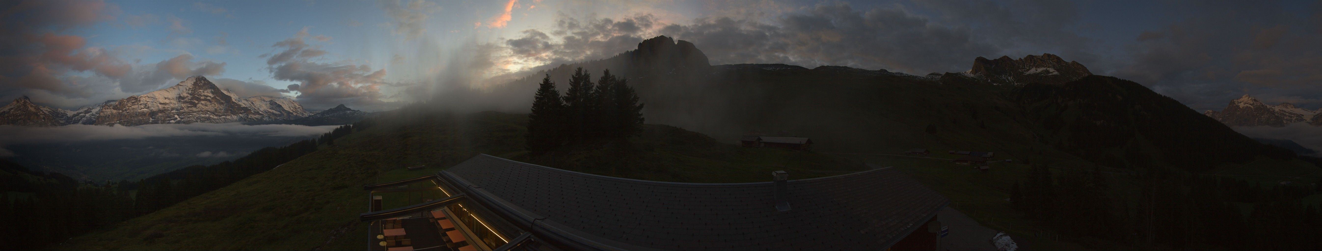 Grindelwald: Tschuggen - Eiger - Wetterhorn - Jungfrau Region - Mönch - Schreckhorn - Gross Fiescherhorn - Silberhorn