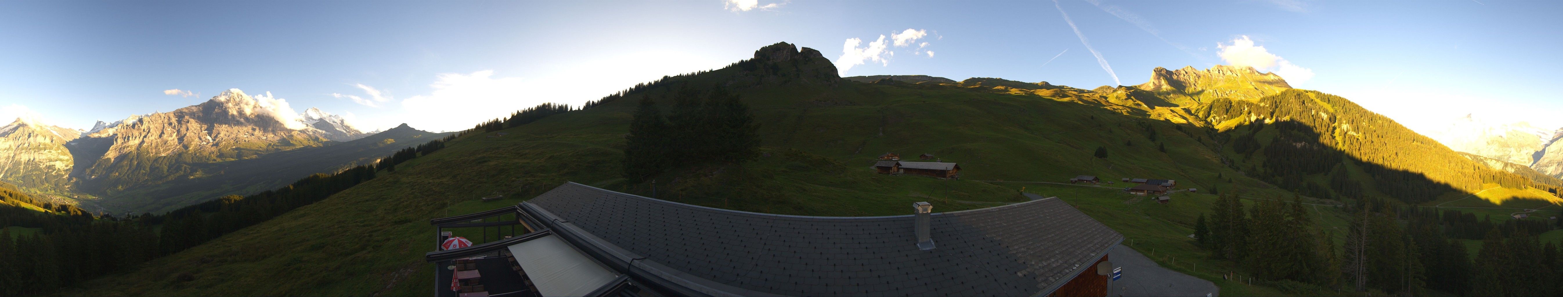 Grindelwald: Tschuggen - Eiger - Wetterhorn - Jungfrau Region - Mönch - Schreckhorn - Gross Fiescherhorn - Silberhorn