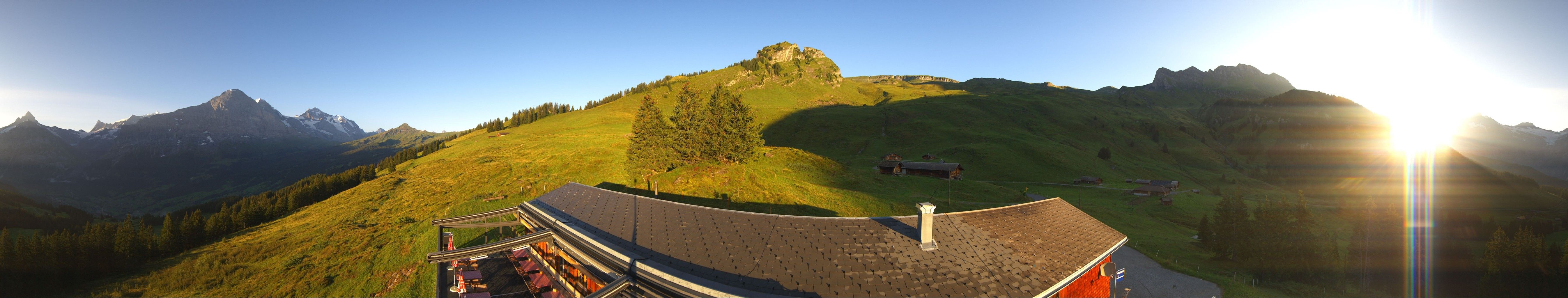 Grindelwald: Tschuggen - Eiger - Wetterhorn - Jungfrau Region - Mönch - Schreckhorn - Gross Fiescherhorn - Silberhorn