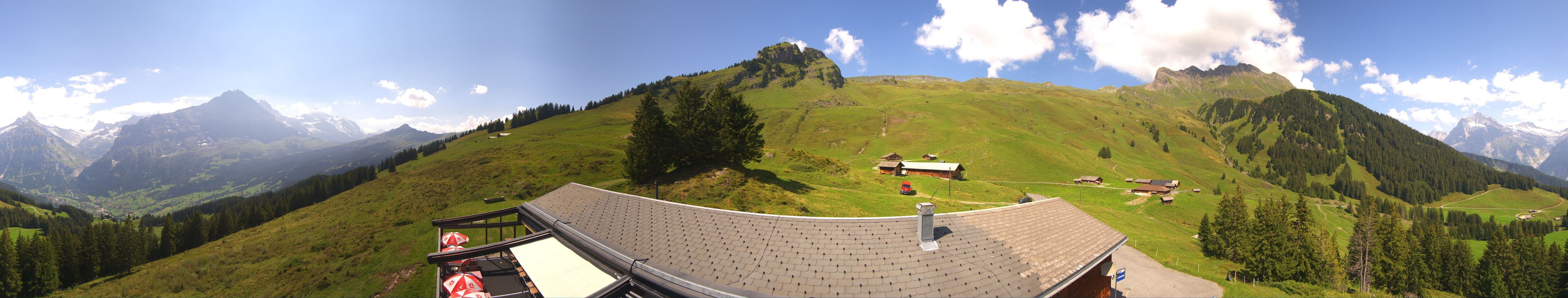 Grindelwald: Tschuggen - Eiger - Wetterhorn - Jungfrau Region - Mönch - Schreckhorn - Gross Fiescherhorn - Silberhorn