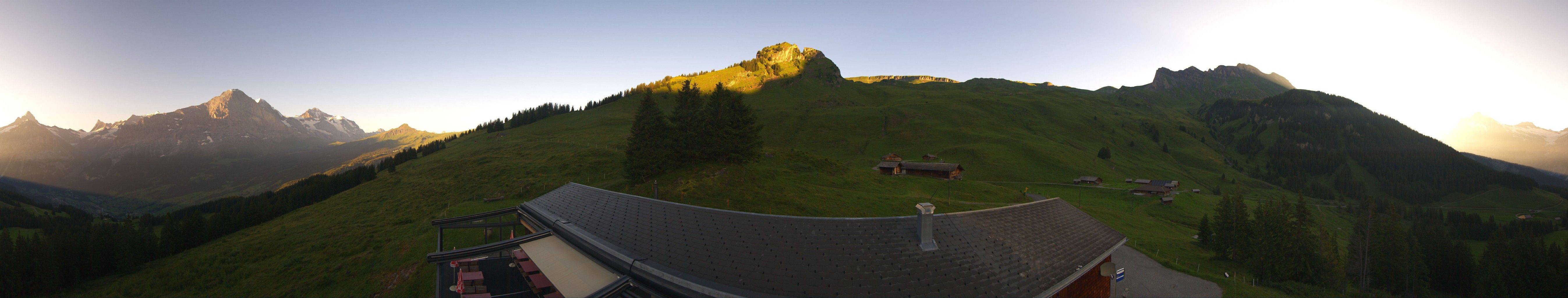 Grindelwald: Tschuggen - Eiger - Wetterhorn - Jungfrau Region - Mönch - Schreckhorn - Gross Fiescherhorn - Silberhorn