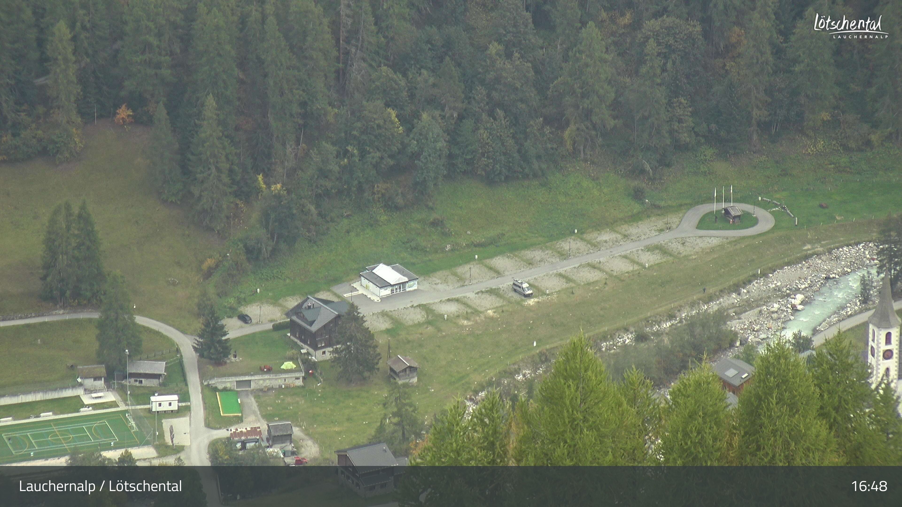 Wiler: Lauchernalp - Bergstation Luftseilbahn - Lauchernalp, Camping Kippel