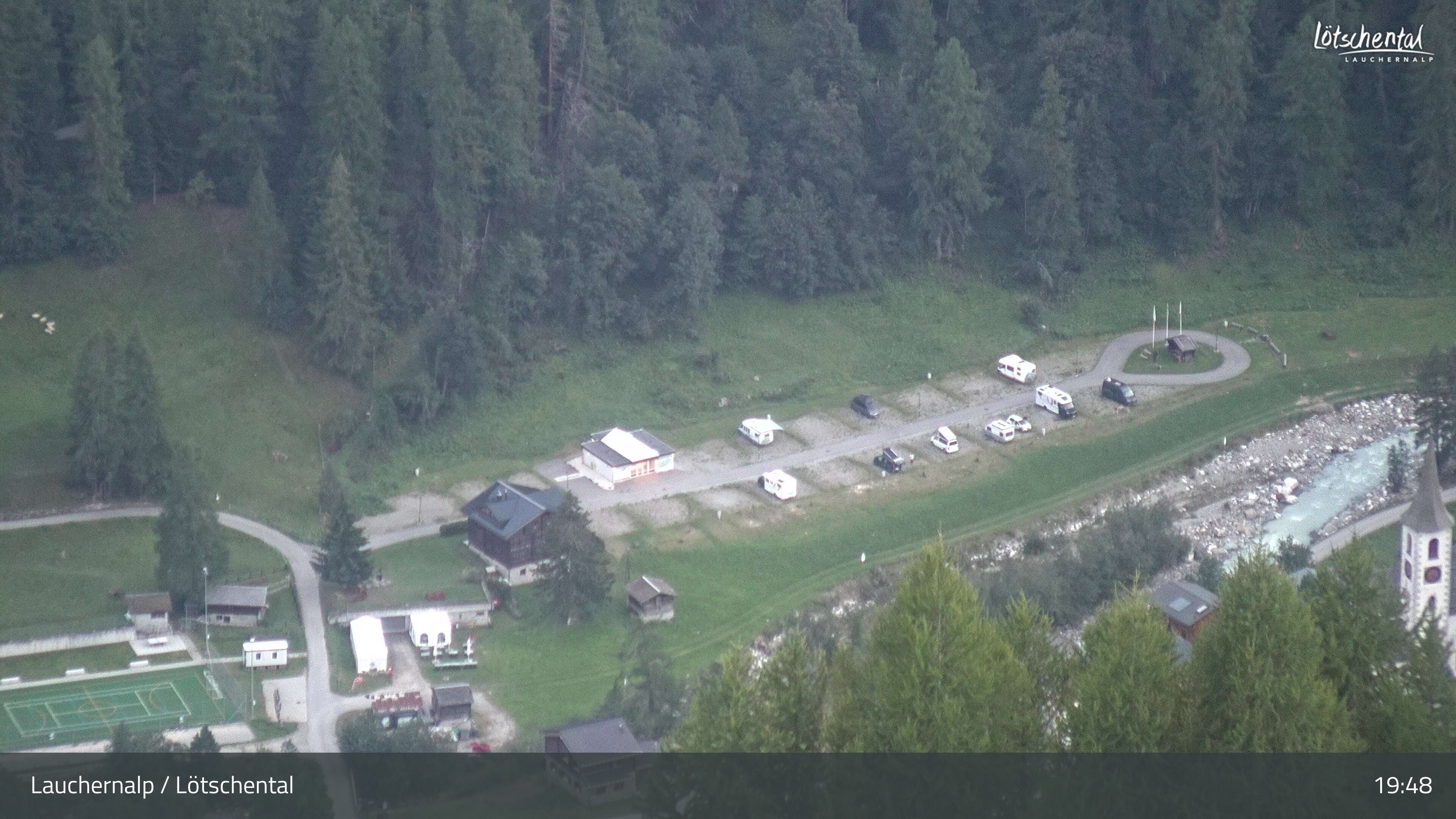 Wiler: Lauchernalp - Bergstation Luftseilbahn - Lauchernalp, Camping Kippel