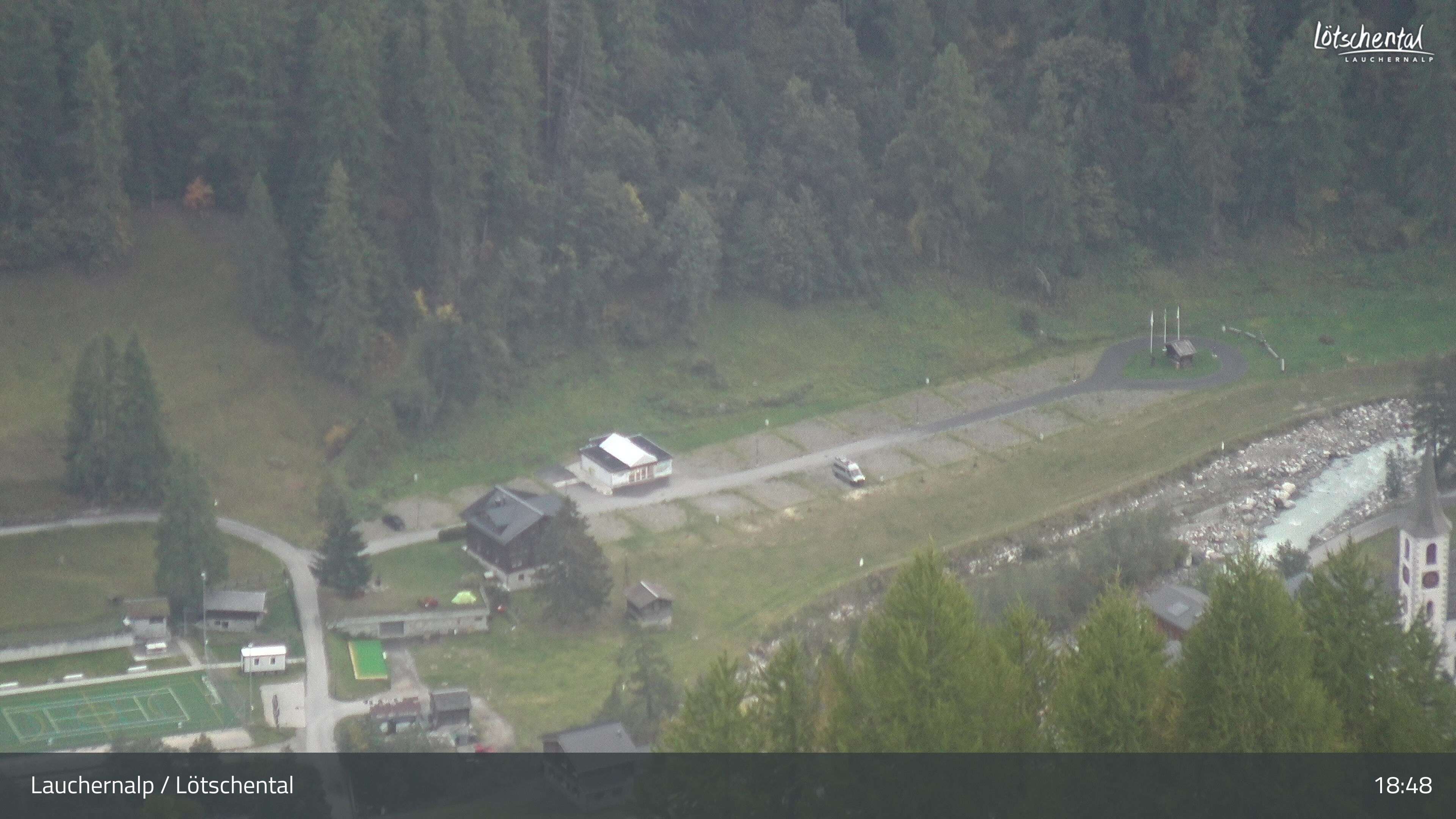Wiler: Lauchernalp - Bergstation Luftseilbahn - Lauchernalp, Camping Kippel
