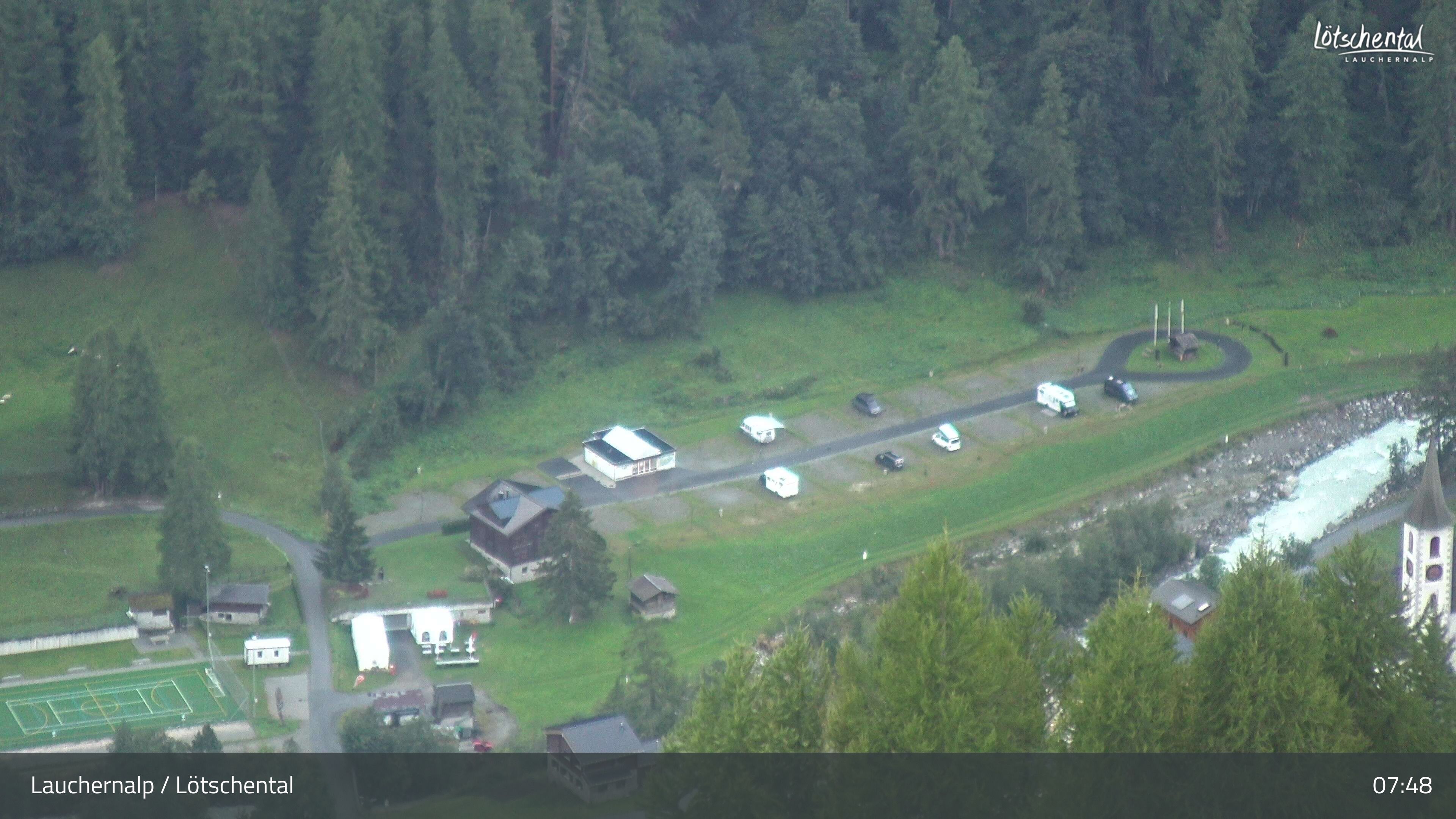 Wiler: Lauchernalp - Bergstation Luftseilbahn - Lauchernalp, Camping Kippel