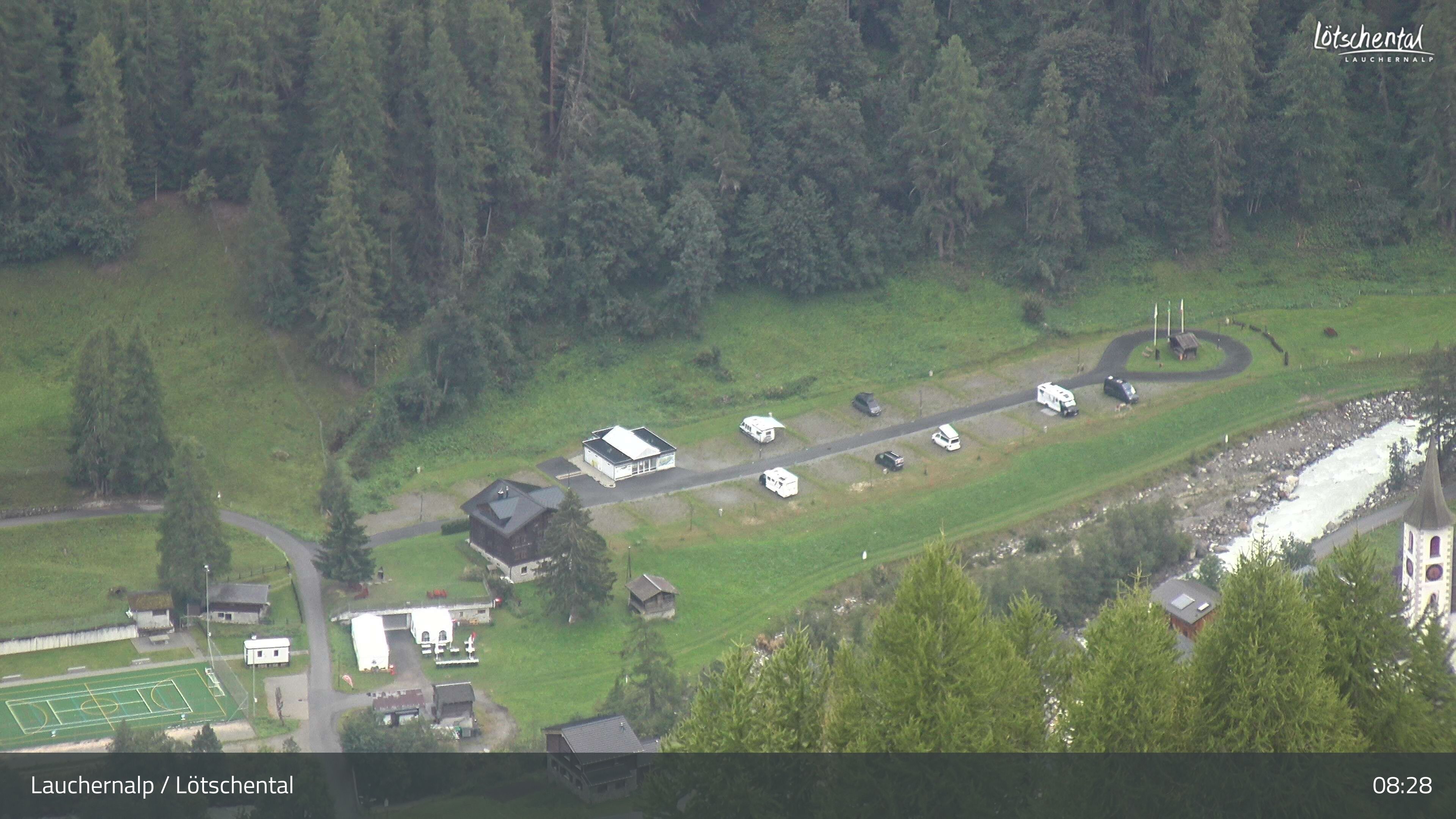 Wiler: Lauchernalp - Bergstation Luftseilbahn - Lauchernalp, Camping Kippel