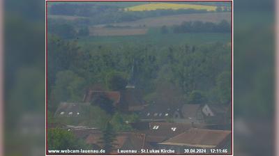 Tageslicht webcam ansicht von Lauenau: Webcam − St.Lukas Kirche