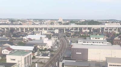 Komatsu Station View: Serene Landscape