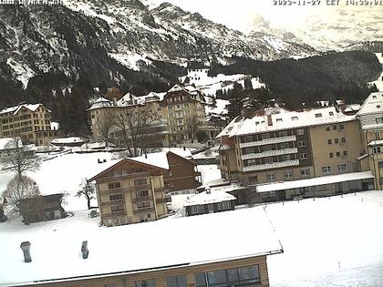 Wengen: village