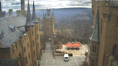 Castle View: Hechingen Landscape & Square
