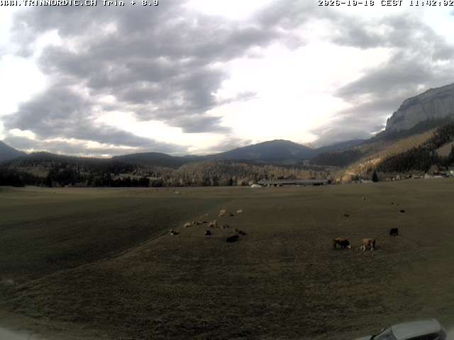 Trin Mulin › Westen: Langlauf Trin Flims Bargis Sagogn - Graubünden - Pinut
