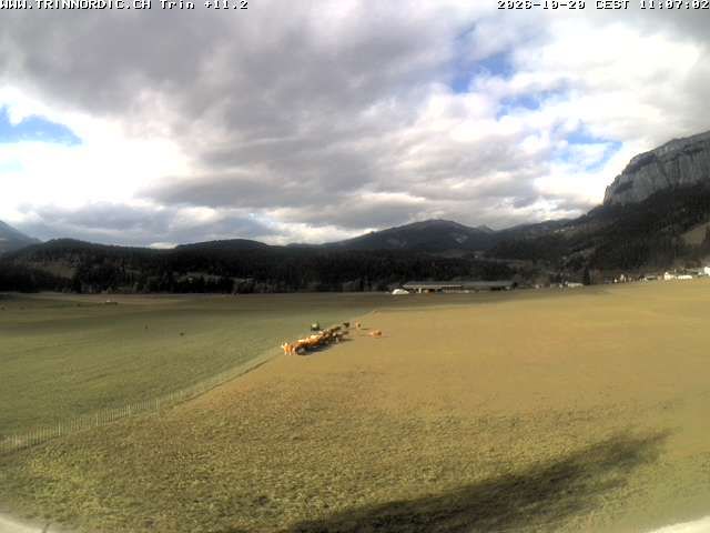 Trin Mulin › Westen: Langlauf Trin Flims Bargis Sagogn - Graubünden - Pinut
