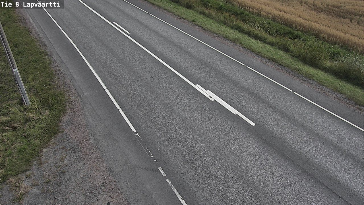 Traffic Cam Kristinestad: Tie8 Lapvaartti - Tienpinta