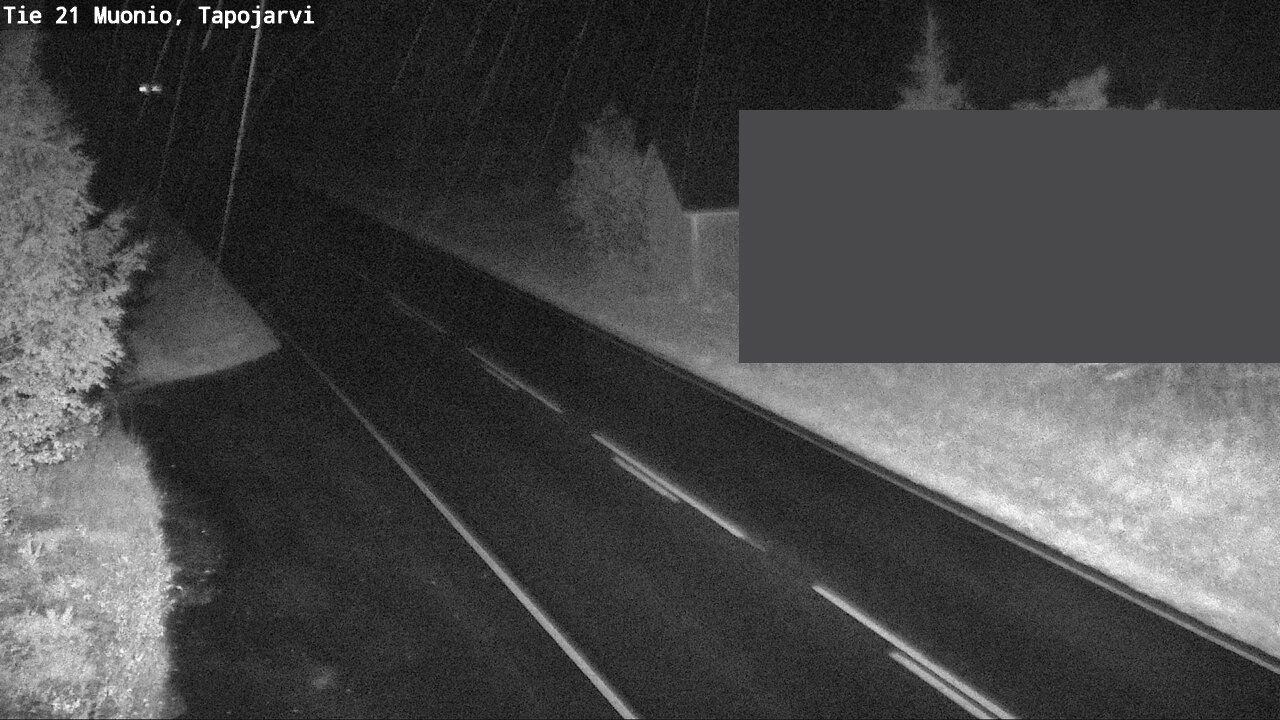 Traffic Cam Muonio: Tie - Tapojärvi - Kilpisjärvelle