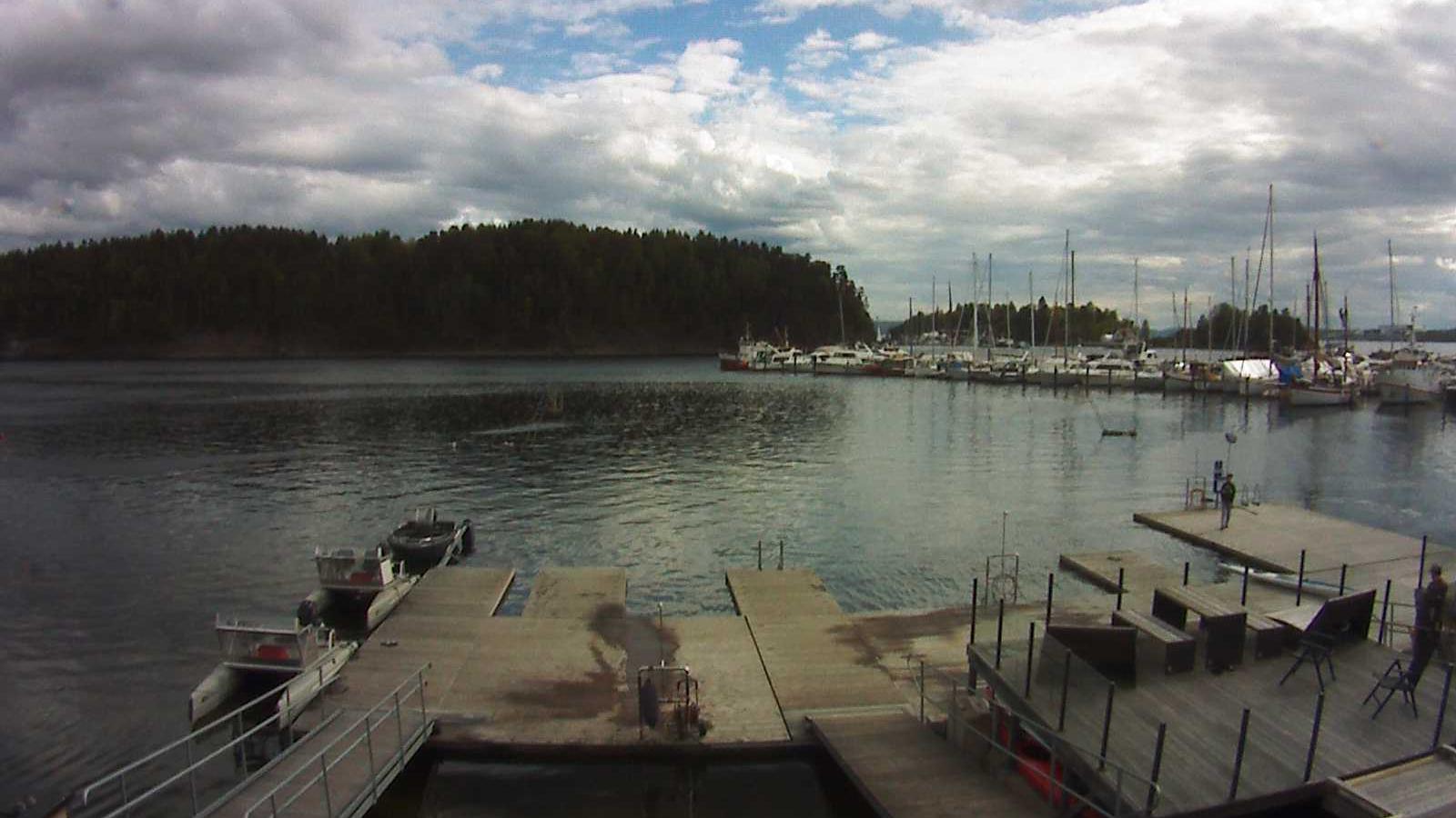 Веб-камера Осло, залив Бестумкилен в онлайне