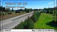 Port Angeles › North: US 101 at MP 256: Siebert Creek - Day time