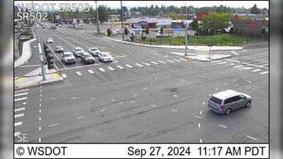 Traffic Cam Battle Ground: SR 503 at MP 8.1: Main St