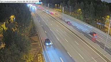 Traffic Cam Bergshamra: Tpl Linvävartorpet