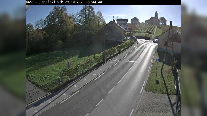 Traffic Cam Radenci: RT-941, Grabonoš - Kapelski Vrh
