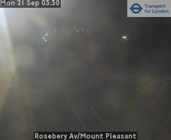 Traffic Cam City of London: Rosebery Av/Mount Pleasant