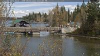Teton: Jenny Lake Boat Dock - Day time