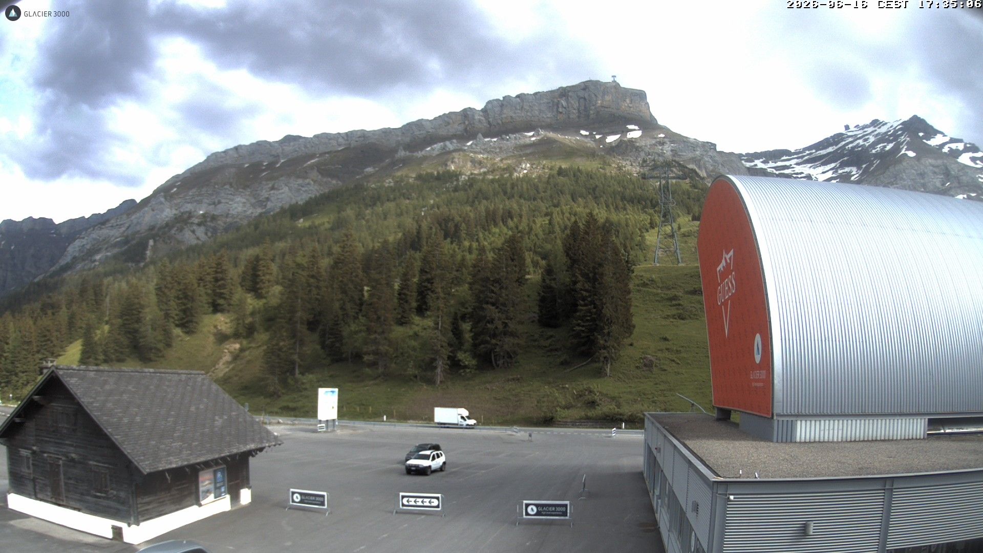 Ormont-Dessus › Südosten: Col-du-Pillon - Glacier 3000 Bergbahn Luftseilbahn