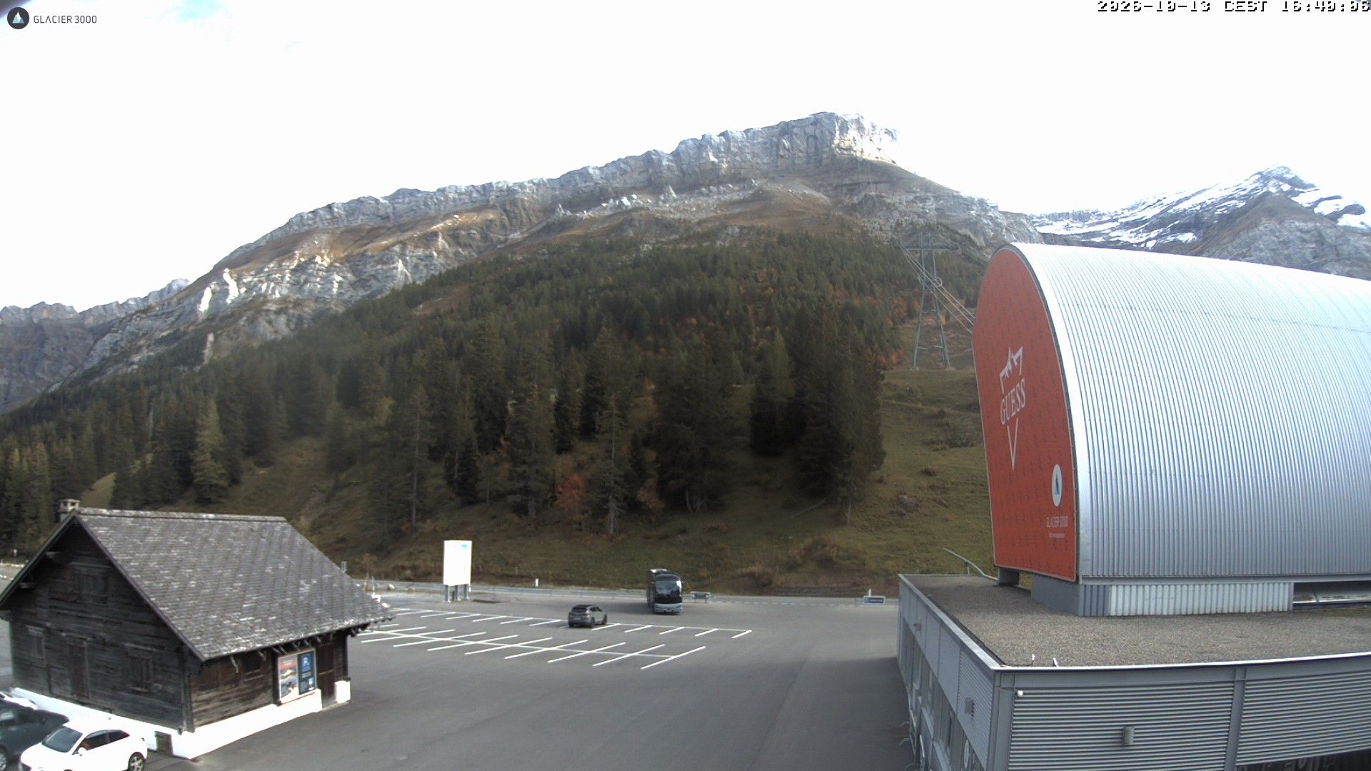 Ormont-Dessus › Südosten: Col-du-Pillon - Glacier 3000 Bergbahn Luftseilbahn
