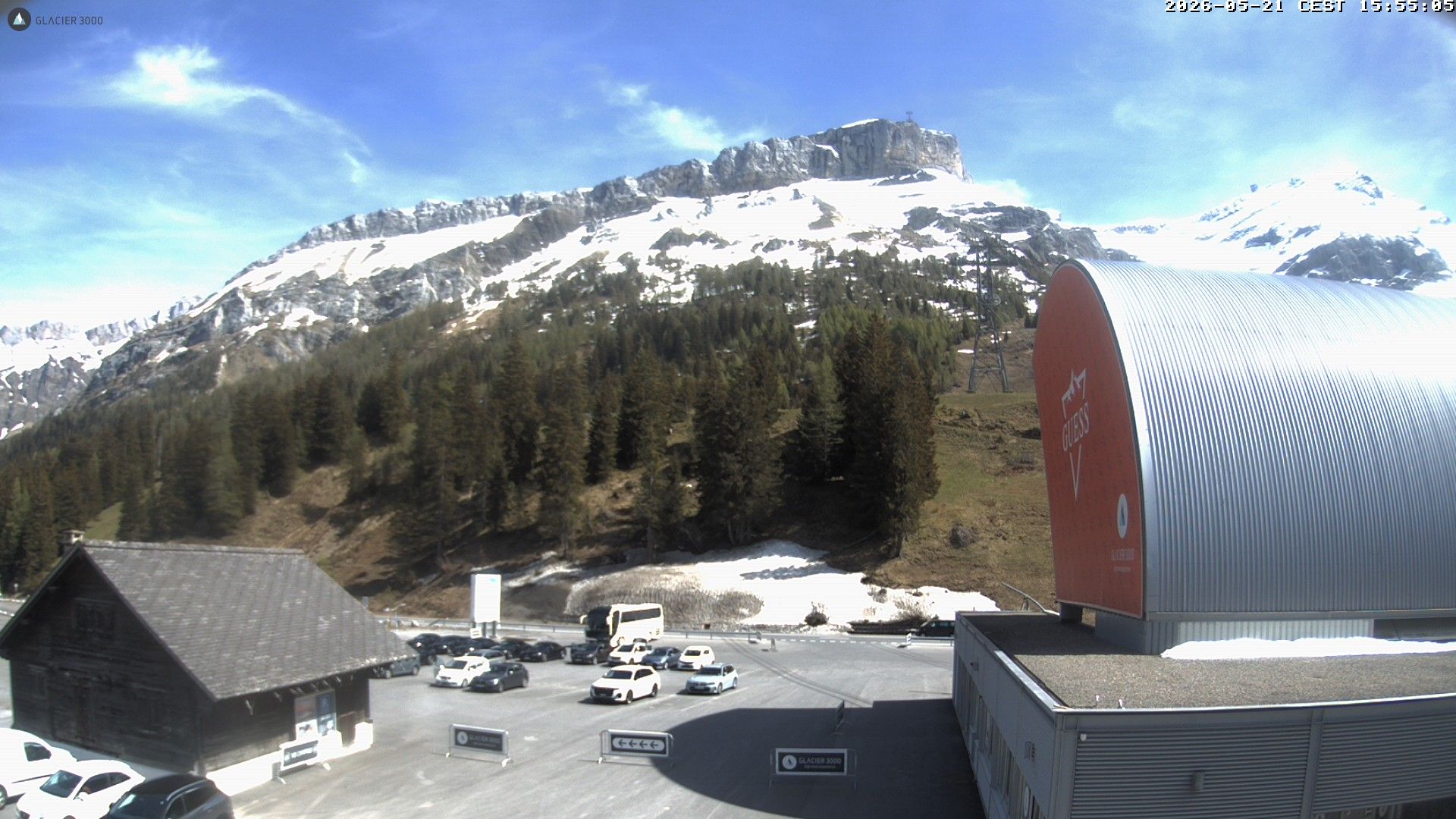 Ormont-Dessus › Südosten: Col-du-Pillon - Glacier 3000 Bergbahn Luftseilbahn