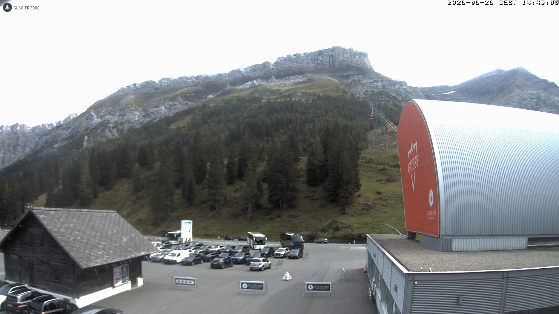 Ormont-Dessus › Südosten: Col-du-Pillon - Glacier 3000 Bergbahn Luftseilbahn