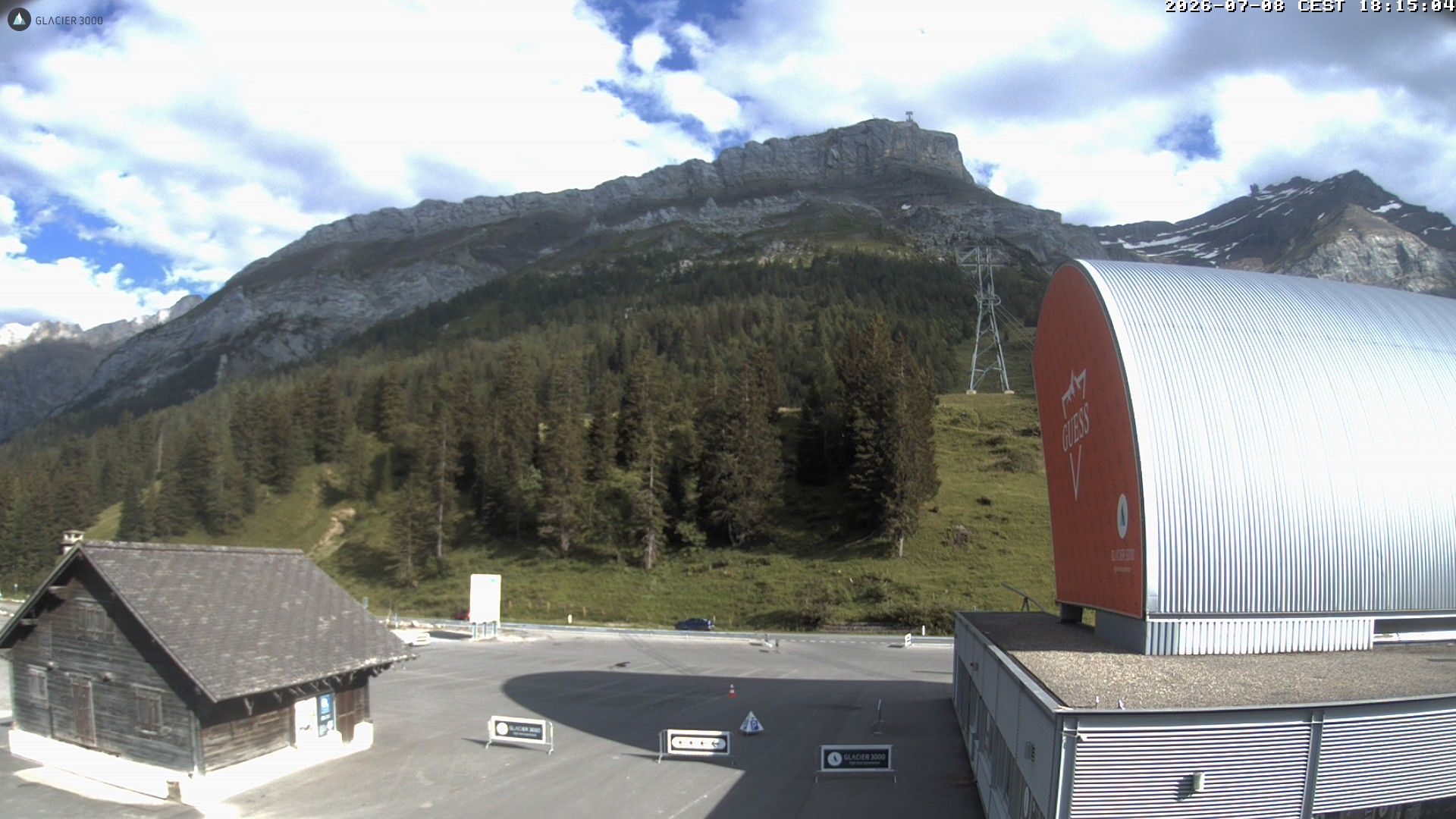 Ormont-Dessus › Südosten: Col-du-Pillon - Glacier 3000 Bergbahn Luftseilbahn