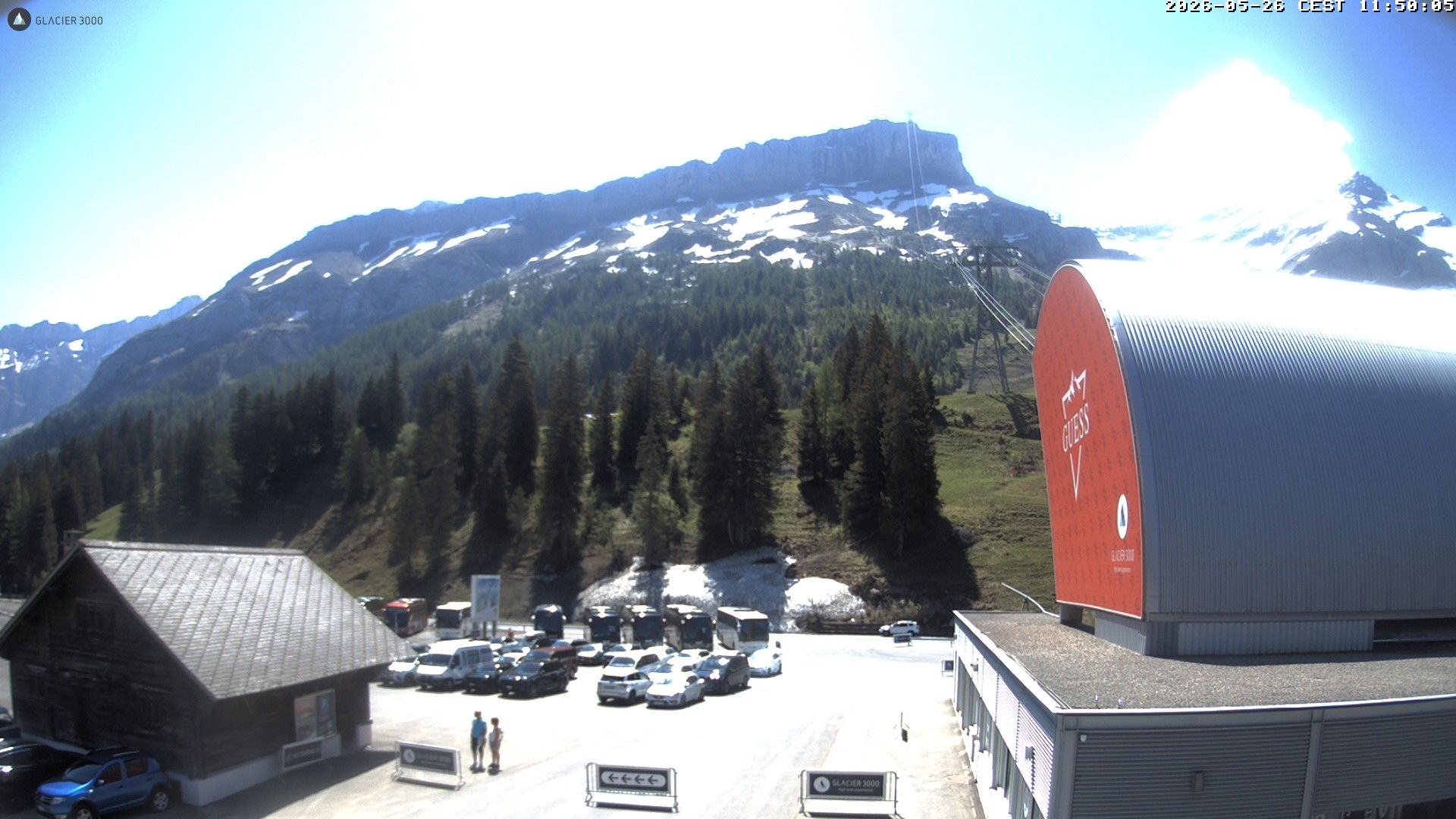 Ormont-Dessus › Südosten: Col-du-Pillon - Glacier 3000 Bergbahn Luftseilbahn