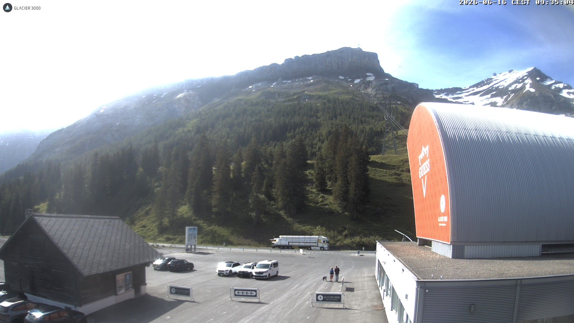 Ormont-Dessus › Südosten: Col-du-Pillon - Glacier 3000 Bergbahn Luftseilbahn
