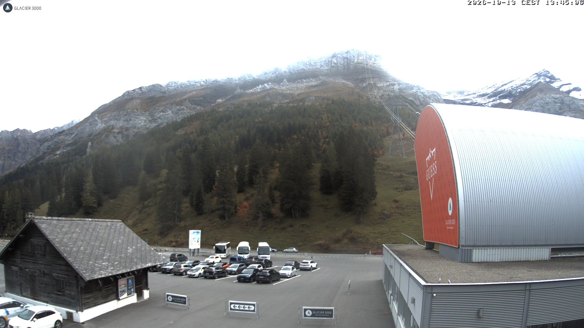 Ormont-Dessus › Südosten: Col-du-Pillon - Glacier 3000 Bergbahn Luftseilbahn
