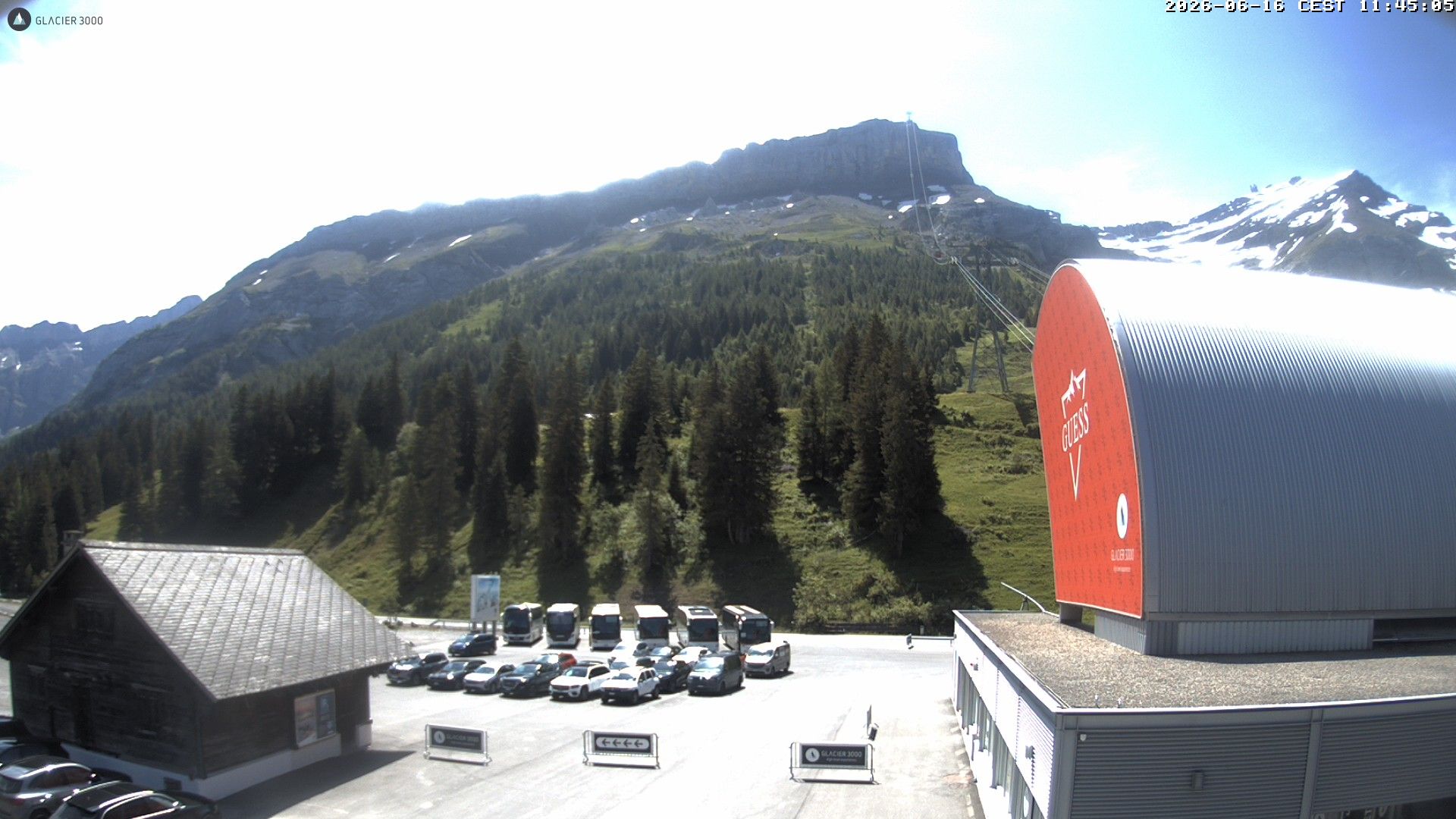 Ormont-Dessus › Südosten: Col-du-Pillon - Glacier 3000 Bergbahn Luftseilbahn