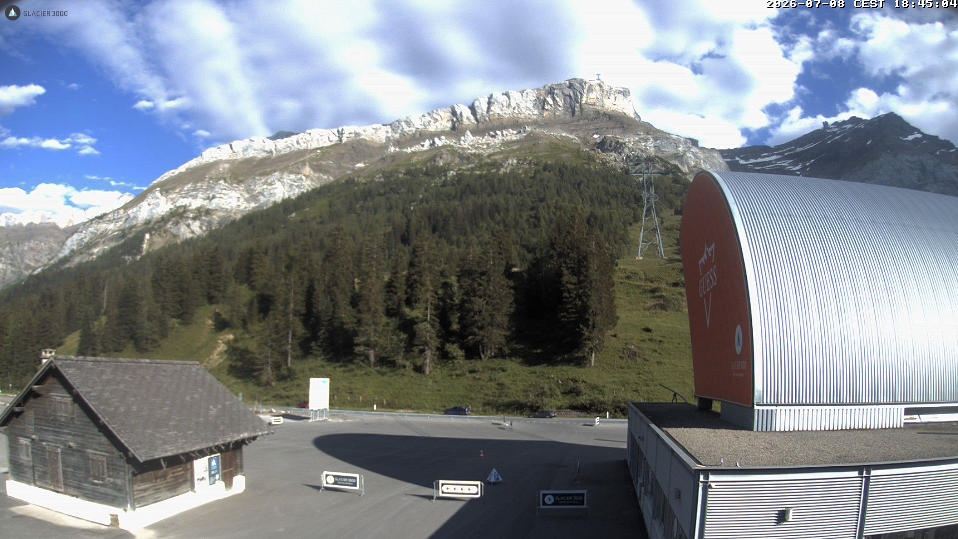 Ormont-Dessus › Südosten: Col-du-Pillon - Glacier 3000 Bergbahn Luftseilbahn